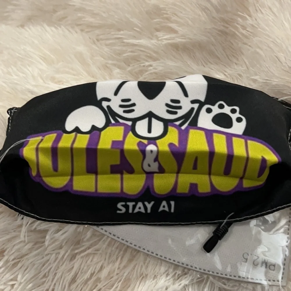 New Jules and Saud face mask